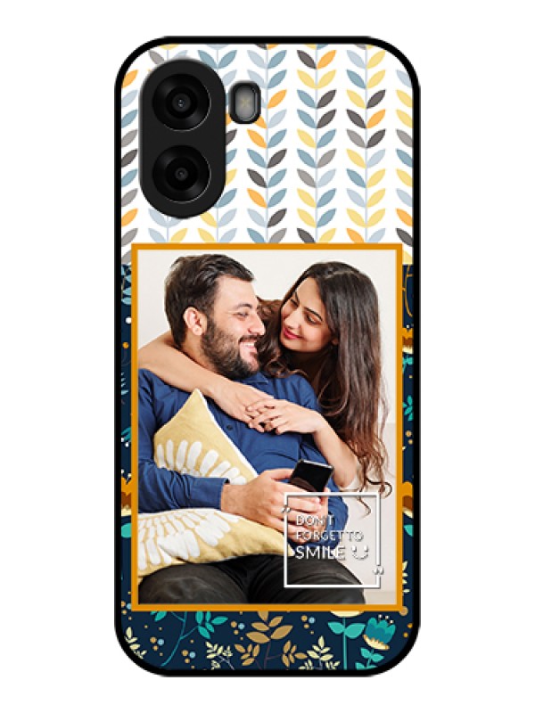 Custom Oppo A6x 4G Custom Glass Phone Case - Pattern Design