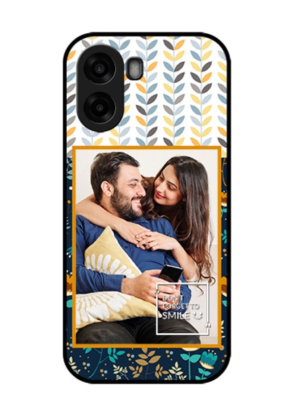 Oppo A6x 4G Custom Glass Phone Case - Pattern Design