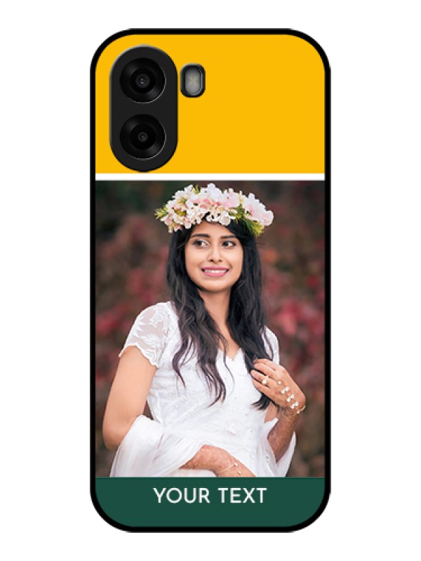 Custom Oppo A6x 5G Custom Glass Phone Case - Love You Design