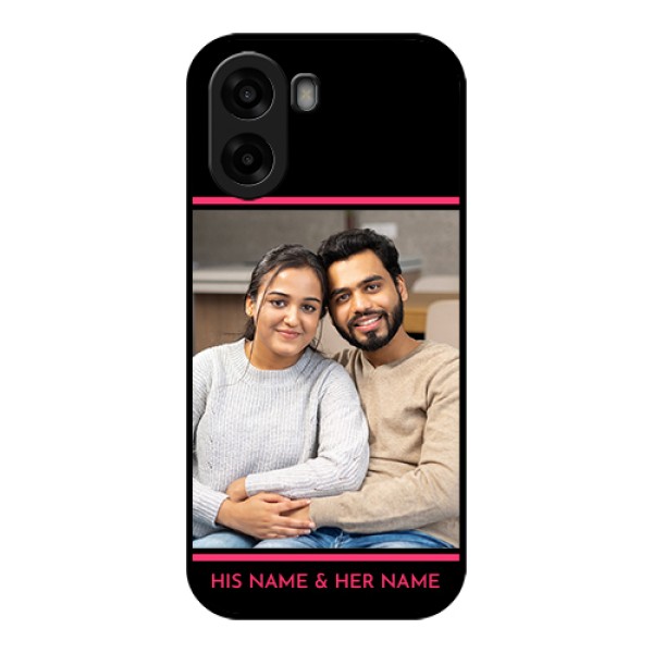 Oppo A6x 5G Custom Glass Phone Case - With Add Text Design