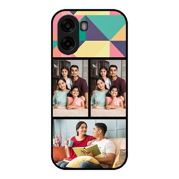 Oppo A6x 5G Custom Glass Phone Case - Bulk Pic Upload Design