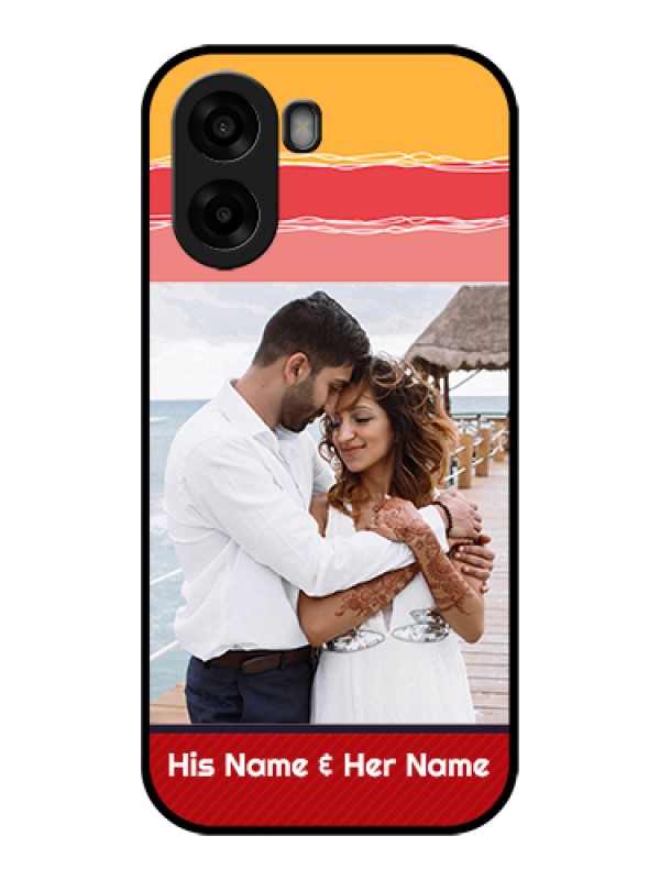 Custom Oppo A6x 5G Custom Glass Phone Case - Colorful Case Design