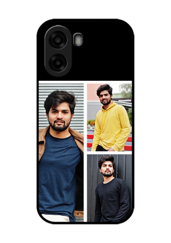 Oppo A6x 5G Custom Glass Phone Case - Upload Multiple Picture Design