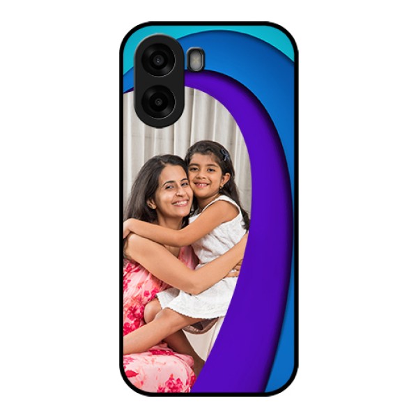 Oppo A6x 5G Custom Glass Phone Case - Simple Pattern Design