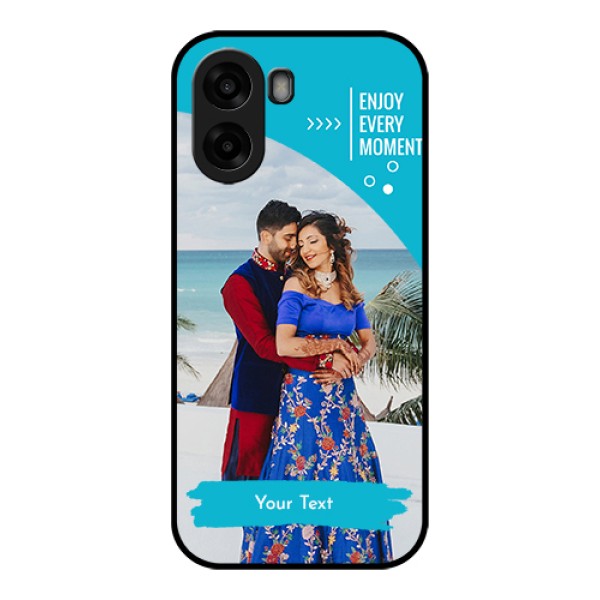 Oppo A6x 5G Custom Glass Phone Case - Happy Moment Design