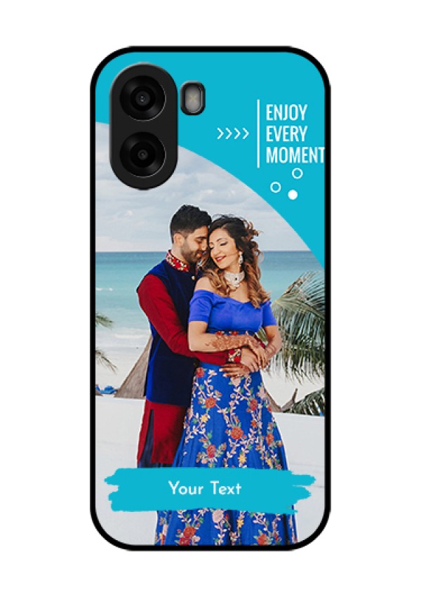 Oppo A6x 5G Custom Glass Phone Case - Happy Moment Design