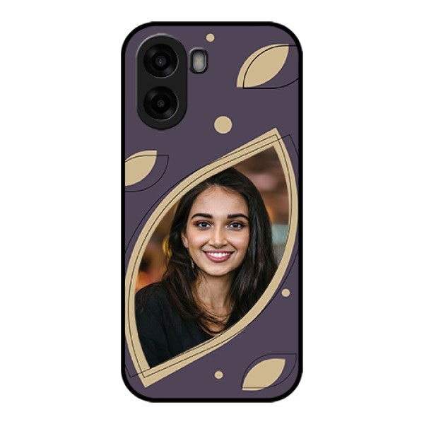 Oppo A6x 5G Custom Glass Phone Case - Falling Leaf Design