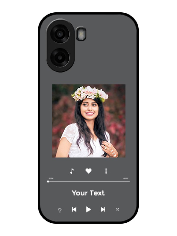 Custom Oppo A6x 5G Custom Glass Phone Case - Play The Music Design
