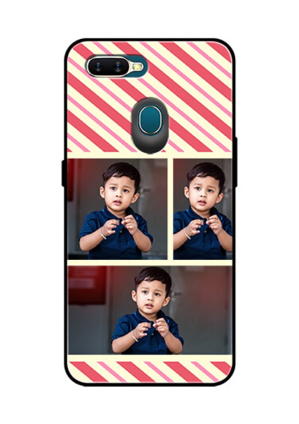Oppo A7 Personalized Glass Phone Case  - Picture Upload Mobile Case Design