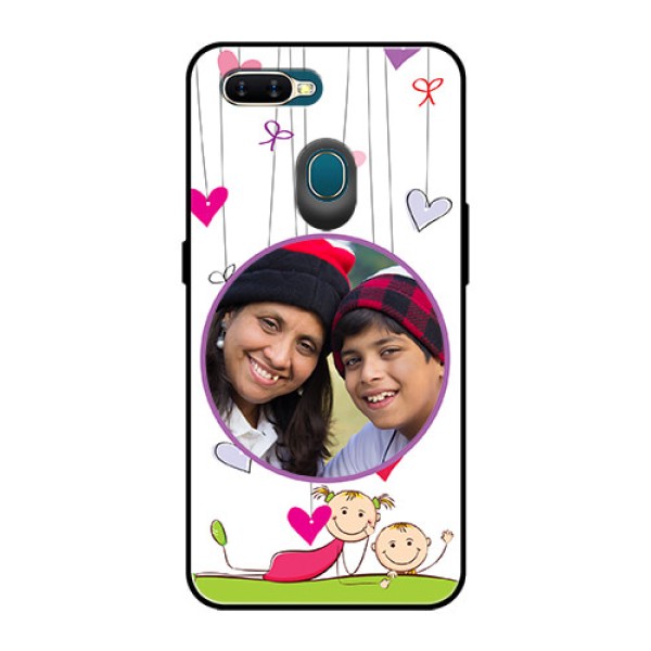 Oppo A7 Photo Printing on Glass Case - Cute Kids Phone Case Design Oppo A7 Photo Printing on Glass Case - Cute Kids Phone Case Design