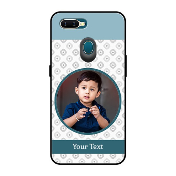 Oppo A7 Personalized Glass Phone Case  - Premium Cover Design