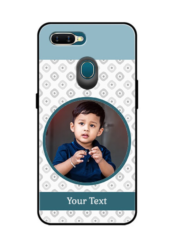 Oppo A7 Personalized Glass Phone Case  - Premium Cover Design