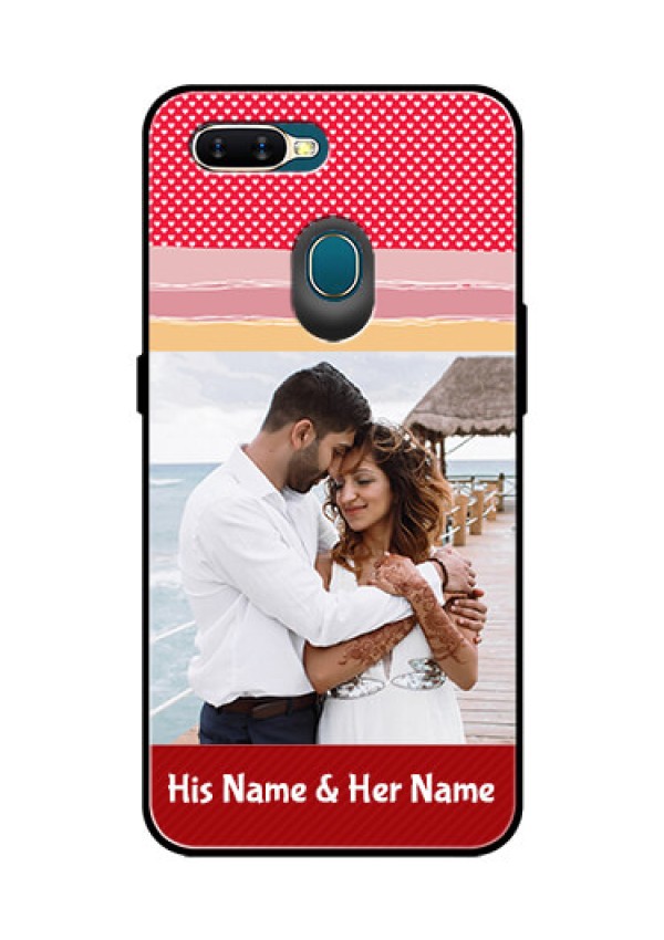 Oppo A7 Custom Glass Mobile Case  - Premium Case Design