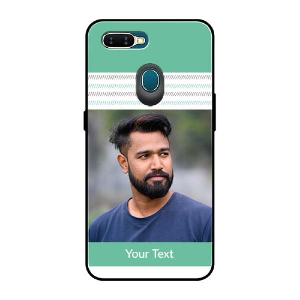 Oppo A7 Custom Glass Phone Case  - Premium Cases for Girls