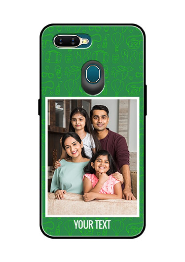 Oppo A7 Personalized Glass Phone Case  - Picture Upload Design