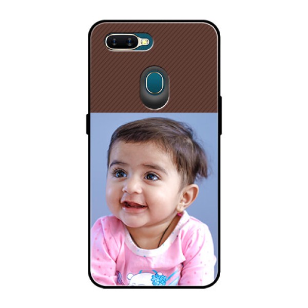 Oppo A7 Custom Glass Mobile Case  - Elegant Case Design