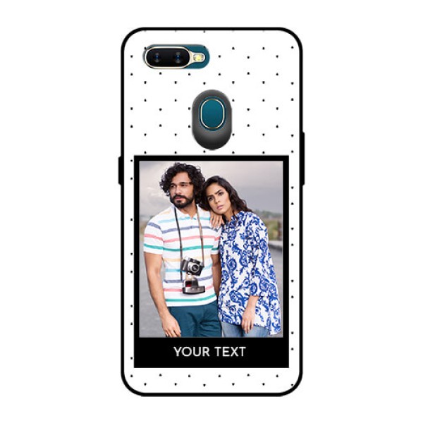 Oppo A7 Photo Printing on Glass Case  - Premium Design