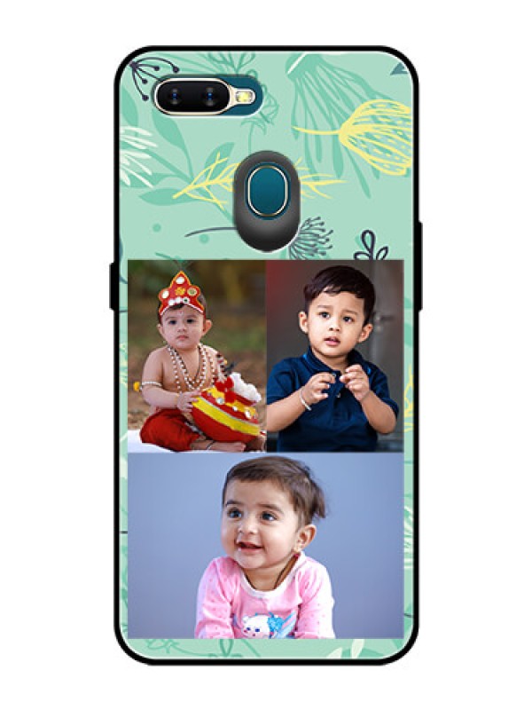Custom Oppo A7 Photo Printing on Glass Case  - Forever Family Design 