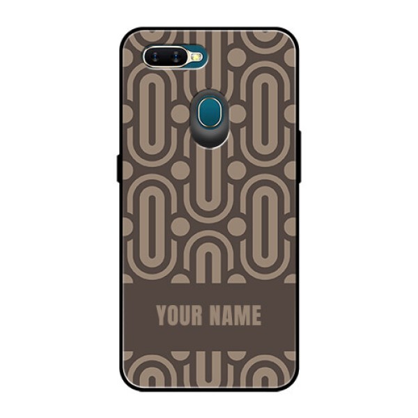 Oppo A7 Custom Glass Phone Case - Captivating Zero Pattern Design Oppo A7 Custom Glass Phone Case - Captivating Zero Pattern Design