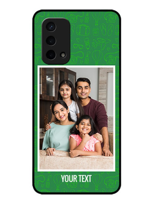 Custom Oppo A74 5G Personalized Glass Phone Case - Picture Upload Design