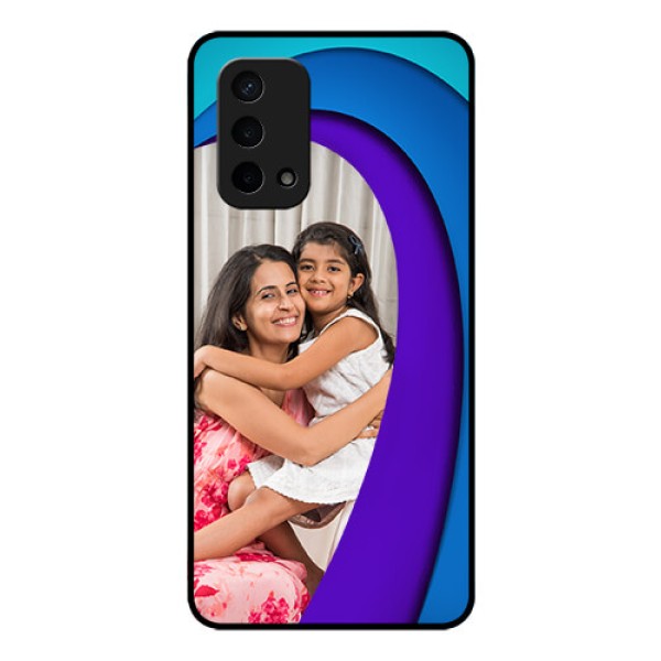 Oppo A74 5G Photo Printing on Glass Case - Simple Pattern Design