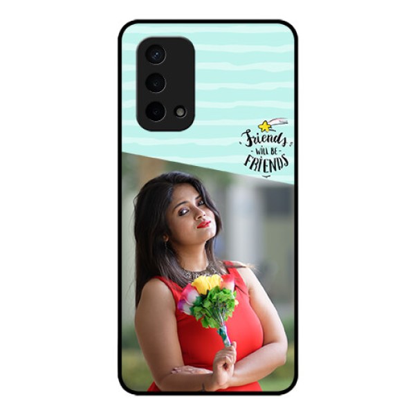 Oppo A74 5G Custom Glass Phone Case - Friends Picture Icon Design Oppo A74 5G Custom Glass Phone Case - Friends Picture Icon Design