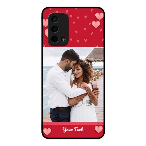 Oppo A74 5G Custom Glass Phone Case - Valentines Day Design