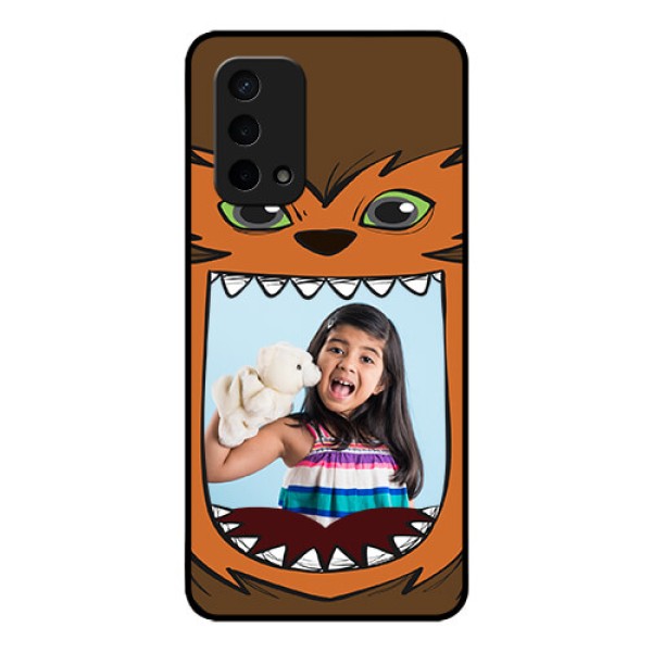 Oppo A74 5G Photo Printing on Glass Case - Owl Monster Back Case Design Oppo A74 5G Photo Printing on Glass Case - Owl Monster Back Case Design