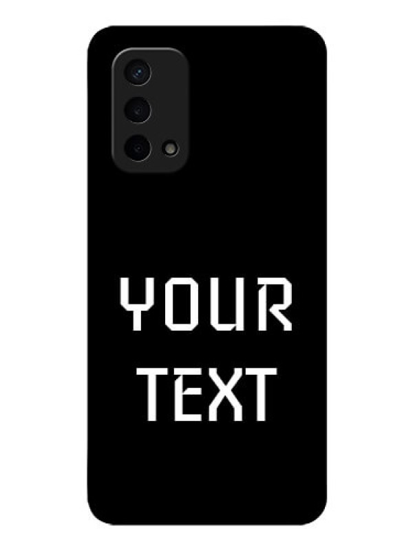 Custom Oppo A74 5G Your Name on Glass Phone Case
