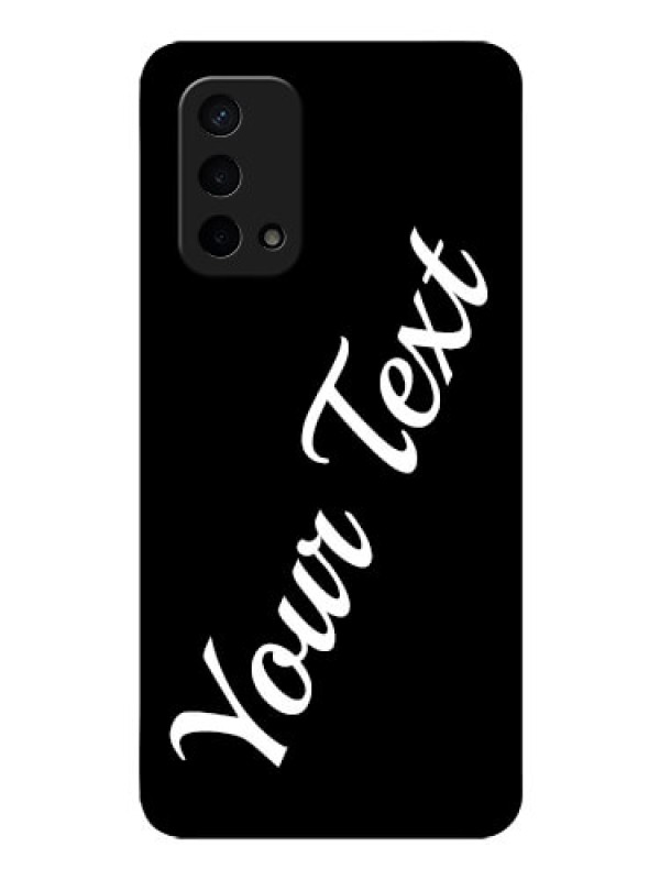 Custom Oppo A74 5G Custom Glass Mobile Cover with Your Name
