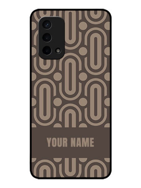 Custom Oppo A74 5G Custom Glass Phone Case - Captivating Zero Pattern Design