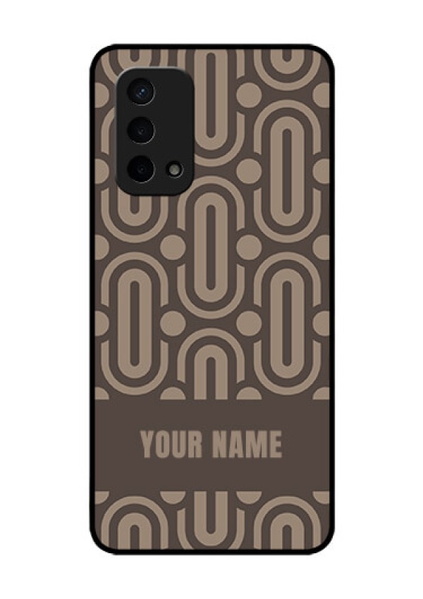 Oppo A74 5G Custom Glass Phone Case - Captivating Zero Pattern Design