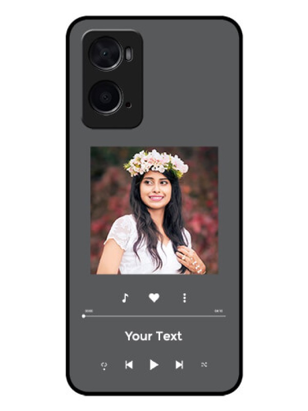 Custom Oppo A76 Custom Glass Mobile Case - Play The Music Design