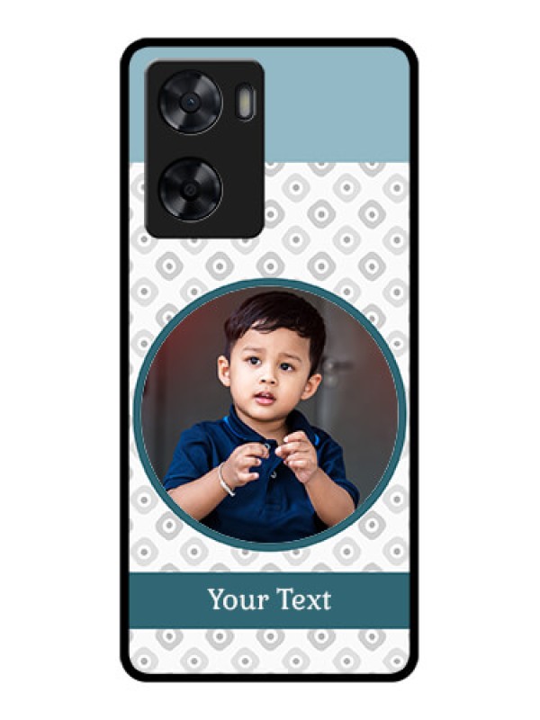 Custom Oppo A77s Personalized Glass Phone Case - Premium Cover Design