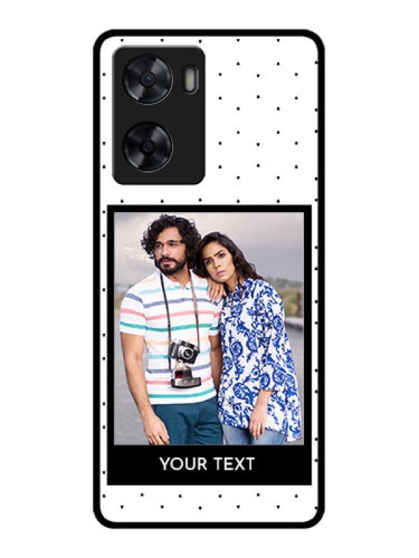 Custom Oppo A77s Photo Printing on Glass Case - Premium Design