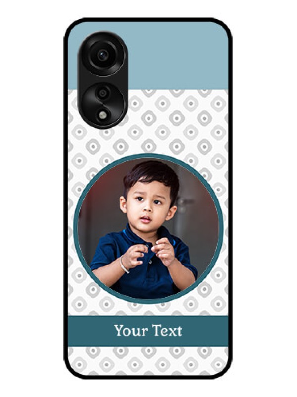 Custom Oppo A78 4G Personalized Glass Phone Case - Premium Cover Design