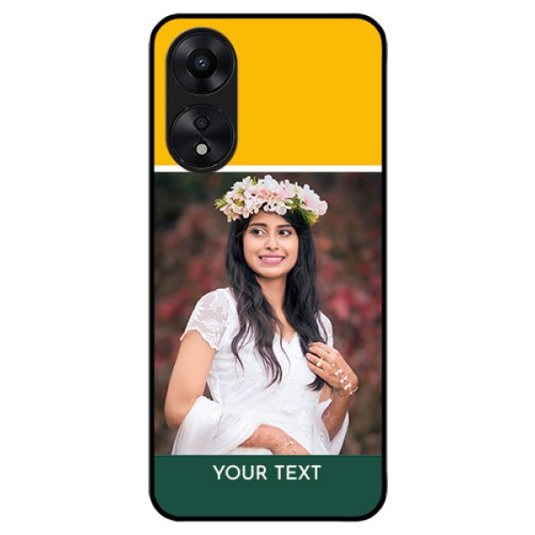 Oppo A78 5G Photo Printing on Glass Case - Love You Design