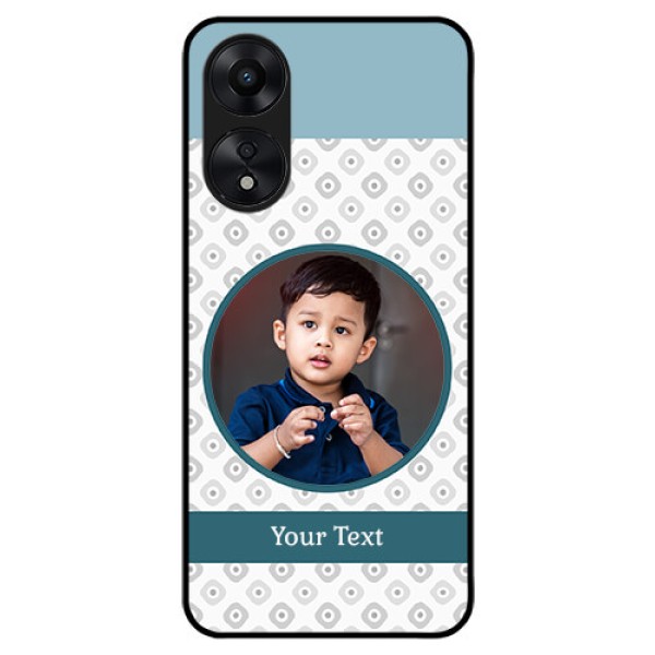 Oppo A78 5G Personalized Glass Phone Case - Premium Cover Design