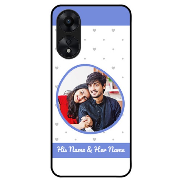 Oppo A78 5G Photo Printing on Glass Case - Premium Case Design