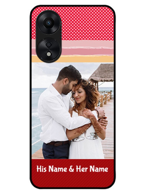 Custom Oppo A78 5G Custom Glass Mobile Case - Premium Case Design