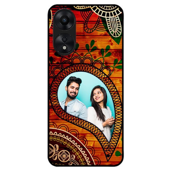 Oppo A78 5G Personalized Glass Phone Case - Abstract Colorful Design Oppo A78 5G Personalized Glass Phone Case - Abstract Colorful Design