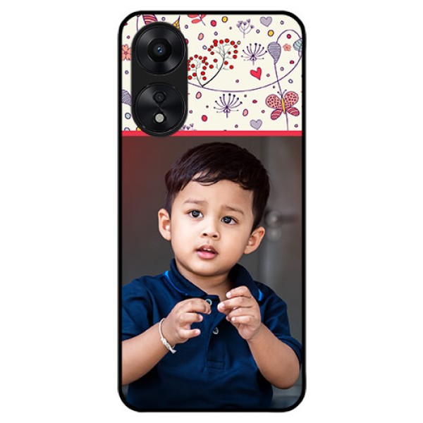 Oppo A78 5G Custom Glass Mobile Case - Premium Floral Design