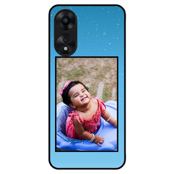 Oppo A78 5G Custom Glass Mobile Case - Wave Pattern Colorful Design
