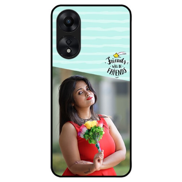 Oppo A78 5G Custom Glass Phone Case - Friends Picture Icon Design Oppo A78 5G Custom Glass Phone Case - Friends Picture Icon Design