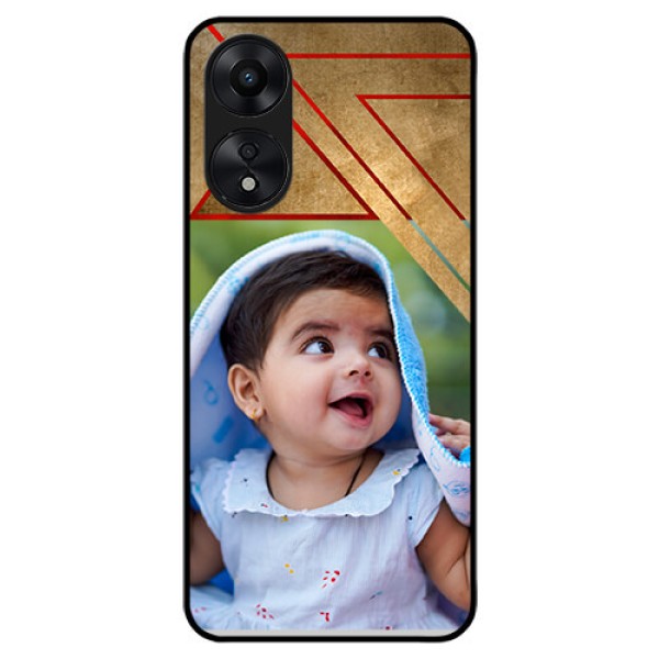 Oppo A78 5G Personalized Glass Phone Case - Gradient Abstract Texture Design Oppo A78 5G Personalized Glass Phone Case - Gradient Abstract Texture Design
