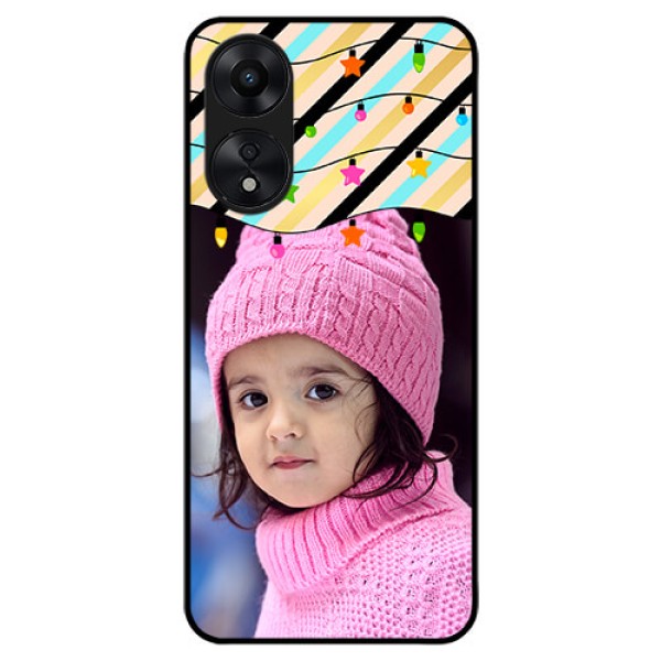 Oppo A78 5G Custom Glass Mobile Case - Lights Hanging Design