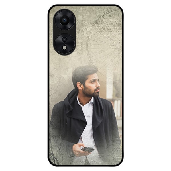 Oppo A78 5G Custom Glass Phone Case - with vintage design
