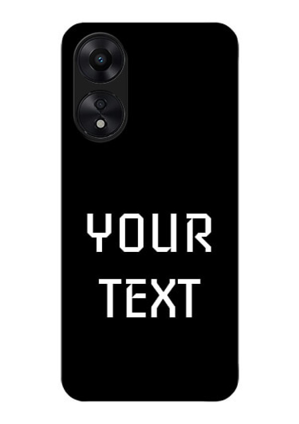 Oppo A78 5G Your Name on Glass Phone Case