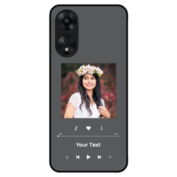 Oppo A78 5G Custom Glass Mobile Case - Play The Music Design