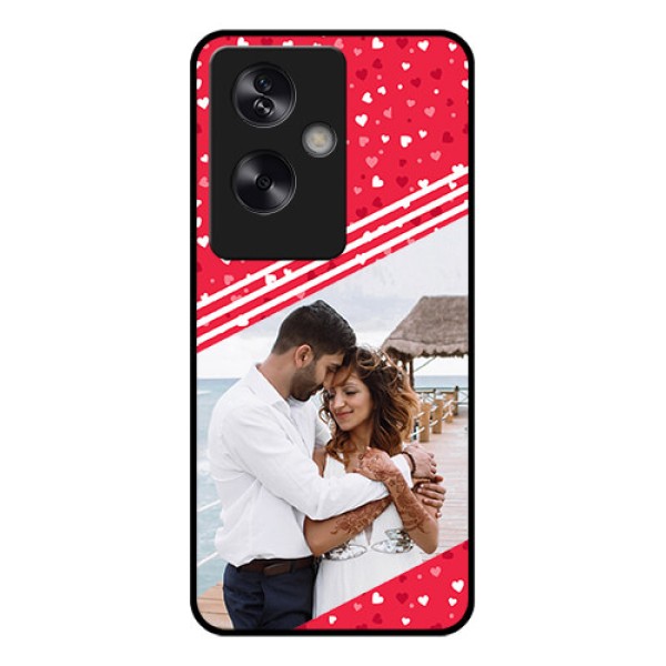 Oppo A79 5G Custom Glass Phone Case - Valentines Gift Design